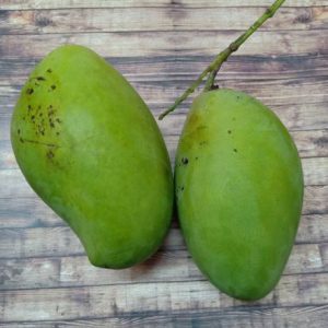 Raw green mango has a lot of vitamin c